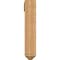 Ekena Millwork Olympic Arts and Crafts Smooth Bracket w/ Offset Brace, Western Red Cedar, 7 1/2"W x 40"D x 40"H BKT0806X40X40OLY03SWR - alternate 3